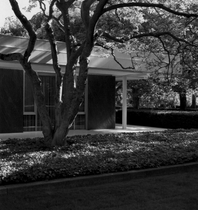 Eero Saarinen / casa Irwin Miller, Indiana / 1957