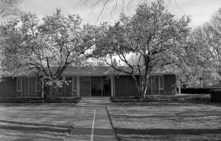 Eero Saarinen / casa Irwin Miller, Indiana / 1957